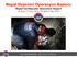 Nepal Depremi Operasyon Raporu Nepal Earthquake Operation Report 25 Nisan-3 Mayıs 2015 /25 April-3 May 2015