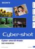 İçindekiler İşlem Arama. MENU/Ayar Arama. İndeks. Cyber-shot El Kitabı DSC-W320/W330. 2010 Sony Corporation 4-166-051-62(1)