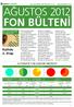 A USTOS 2012 FON BÜLTENİ