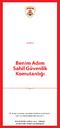 VİZYONUM DEĞİŞİM VE GELİŞİMDE ÖNCÜ, DENİZLERİMİZDE GÜVEN VEREN, ETKİN VE SAYGIN BİR SAHİL GÜVENLİK KOMUTANLIĞI OLMAKTIR. MİSYONUM DENİZ YETKİ