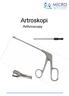 Artroskopi. Arthroscopy