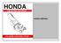 HONDA ÇİM BİÇME MAKİNESİ HONDA HRD536C KULLANMA VE BAKIM EL KİTABI