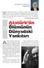 Atatürk ün Ölümünün Dünyadaki Yank lar