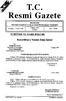 T.C. Resmî Gazete. Başbakanlık Mevzuatı Geliştirme ve Yayın Genel Müdürlüğünce Yayımlanır. 8 Ekim 1999 CUMA- Bakanlıklara Vekâlet Etme İşlemi