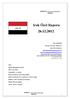 Irak Özel Raporu 26.12.2012