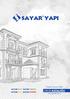 Güven İnşaa Eder ÜRÜN KATALOĞU. www.sayaryapi.com.tr