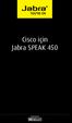 Cisco için Jabra SPEAK 450