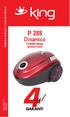 P 288 Dinamico Elektrikli Süpürge Vacuum Cleaner