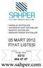 05 MART 2012 FİYAT LİSTESİ