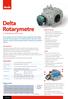 Delta Rotarymetre. Ticari &Endüstriyel Rotary Sayaç