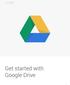Get started with Google Drive