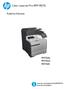 Color LaserJet Pro MFP M476. Kullanıcı Kılavuzu