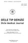 Cilt/Vol 42 Sayı/Number 4 Aralık / December 2015. i s. T ý. p F DİCLE TIP DERGİSİ. Dicle Medical Journal