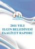 2010 Yılı Ilgın Belediyesi Faaliyet Raporu 1