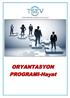 TSEV-Oryantasyon Eğitim Programı