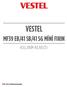 VESTEL MF39 EB/41 SB/41 SG MİNİ FIRIN