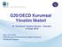 G20/OECD Kurumsal Yönetim İlkeleri IX. Kurumsal Yönetim Zirvesi İstanbul 14 Ocak 2016