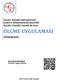 ÖLÇME UYGULAMASI YÖNERGESİ YILDIZ TEKNİK ÜNİVERSİTESİ HARİTA MÜHENDİSLİĞİ BÖLÜMÜ ÖLÇME TEKNİĞİ ANABİLİM DALI. Ders Koordinatörü: Prof.Dr.