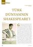 Shakespeare i. Görkemli şair ve oyun yazarı Hüseyin Cavid (Hüseyin. Edebiyat. Dr.Sebuhi Ahmedov Tarih Bilimci. 42 www.irs-az.com