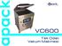 VC600 TEK ODALI VAKUM MAKİNESİ