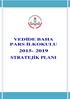 Vedide Baha Pars İlkokulu Müdürlüğü VEDİDE BAHA PARS İLKOKULU 2015-2019 STRATEJİK PLANI