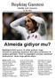Beşiktaş Gazetesi. Günlük web Gazetesi 31.08..2012. Almeida gidiyor mu?