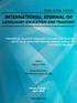 International Journal of Languages Education and Teaching