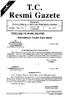 T.C. Resmî Gazete. Başbakanlık Mevzuatı Geliştirme ve Yayın Genel Müdürlüğünce Yayımlanır. 14 Kasım 1998 CUMARTESİ