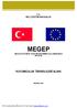 MEGEP (MESLEKİ EĞİTİM VE ÖĞRETİM SİSTEMİNİN GÜÇLENDİRİLMESİ PROJESİ)