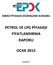 PETROL VE LPG PİYASASI FİYATLANDIRMA RAPORU