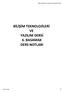 BİLİŞİM TEKNOLOJİLERİ VE YAZILIM DERSİ 6. BASAMAK DERS NOTLARI