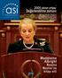 Madeleine Albright. 2005 yılının ortası: Kosova Meclisi ne hitap etti. asi. osce ASSEMBLY SUPPORT INITIATIVE AĞUSTOS 2005, NO 18