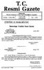 T.C. Resmi Gazete. Başbakanlık Mevzuatı Geliştirme ve Yayın Genel Müdürlüğünce Yayımlanır. 7 Şubat 1994 PAZARTESİ. Bakanlığa Vekâlet Etme İşlemi