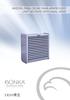 AKSİYAL FANLI SICAK HAVA APAREYLERİ UNIT HEATERS WITH AXIAL FANS