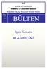 BÜLTEN. Ayın Konusu ALAN SEÇİMİ. T.C ALİAĞA KAYMAKAMLIĞI REHBERLİK VE ARAŞTIRMA MERKEZİ Rehberlik ve Psikolojik Danışmanlık Hizmetleri Bölümü