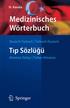 Medizinisches Wörterbuch Deutsch-Türkisch / Türkisch-Deutsch