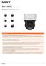 SNC-EP521. Standart Çözünürlüklü (PAL) PTZ Ağ Kamerası. Genel Bakış