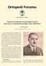Ortopedi Forumu. Bölüm Editörü: Dr. Haluk Berk. Türkiye de ortopedik travmatolojinin öncüsü Ord. Prof. Dr. Ahmed Burhaneddin Toker (1890-1951)