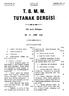 T..B..M. M. TUTANAK DERGİSİ