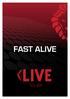 FAST ALIVE. live alive