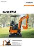 HİDROLİK EKSKAVATÖR. ZAXIS-5A serisi