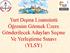 Yurt Dışına Lisansüstü Öğrenim Görmek Üzere Gönderilecek Adayları Seçme Ve Yerleştirme Sınavı (YLSY)