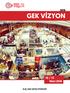 2016 GEK VİZYON. 10 / 13 Mart 2016 İLAÇ DIŞI SATIŞ ETKİNLİĞİ