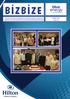 HILTON ISTANBUL BOSPHORUS & HILTON PARKSA & HILTON GARDEN INN GOLDEN HORN OTELLERİ HABERLEŞME BÜLTENİ. MART 2014 Sayı: 92