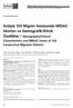 Ard fl k 103 Migren Hastas nda M DAS Skorlar ve Demografik/Klinik Özellikler / Demographic/Clinical