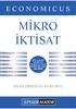 MİKRO İKTİSAT E C O N O M I C U S DİLEK ERDOĞAN KURUMLU. Konu Anlatımlı. Müfettişlik. Örnekler. Uzmanlık. Yorumlar. Denetmenlik.