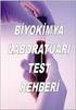 METABOLİZMA LABORATUVARI TEST REHBERİ