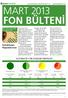 MART 2013 FON BÜLTENİ