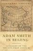 Adam Smith in Beijing [2007 Verso, London]