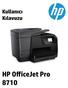 HP OfficeJet Pro 8710 All-in-One series. Kullanım Kılavuzu